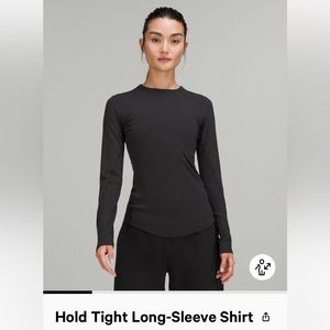 Lululemon Hold Tight Long sleeve shirt